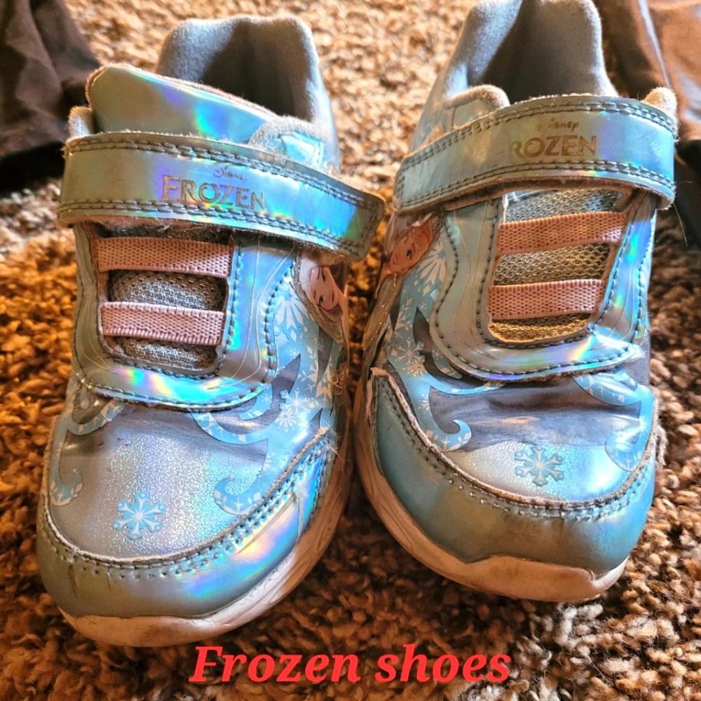 Frozen shoes